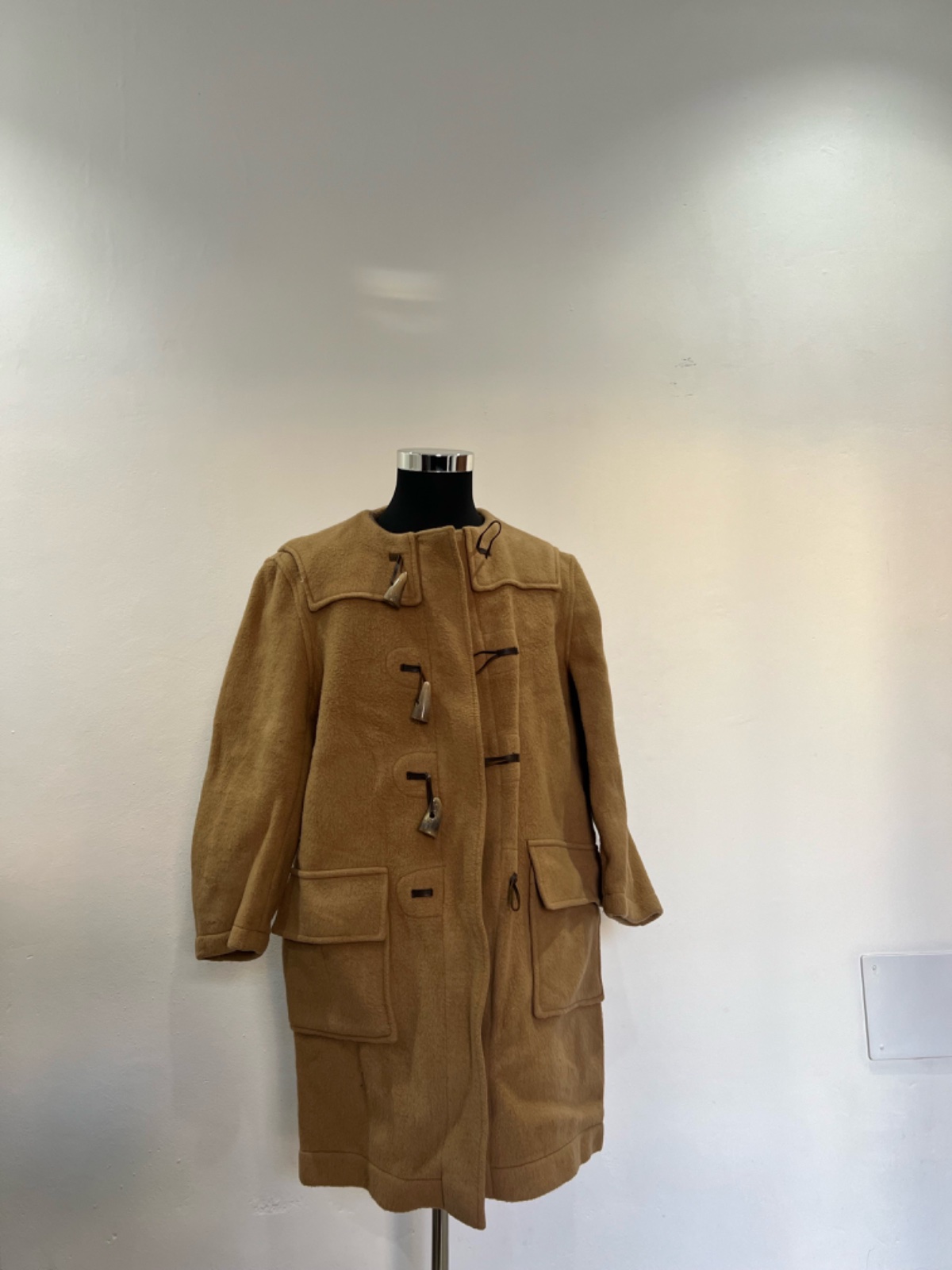 🧥 Manteau hiver camel (style duffle-coat)