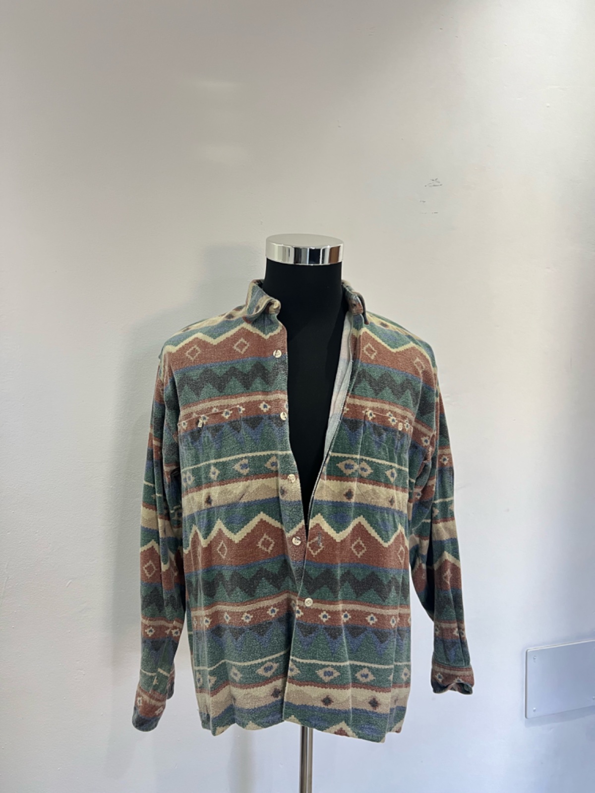 Chemise à carreaux bleus – Cedarwood State (Taille M)