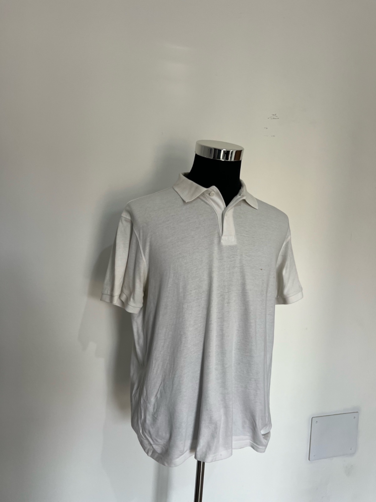 Polo blanc homme – THE BASICS
