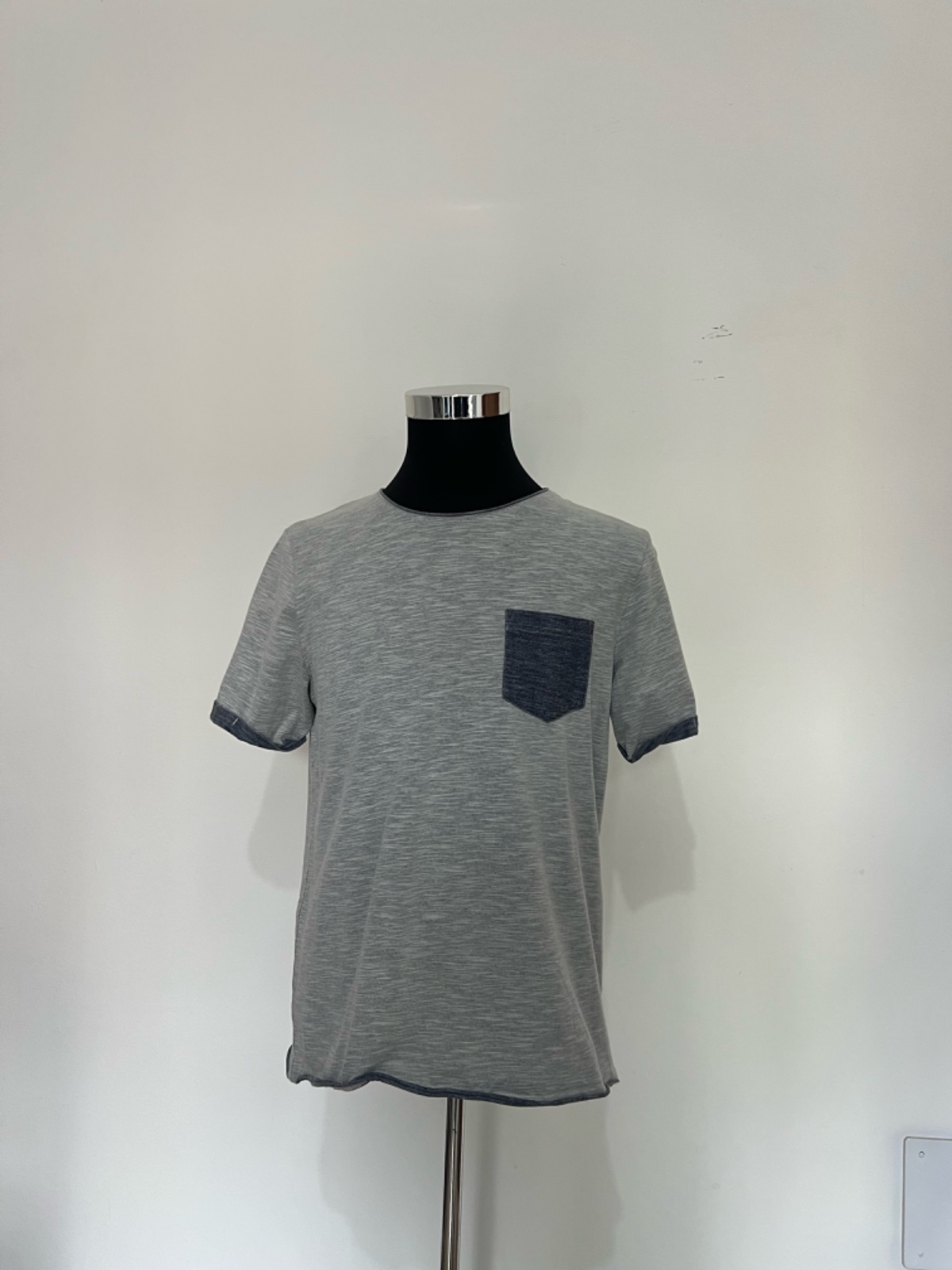 T-shirt gris chiné homme – Beach Surfer