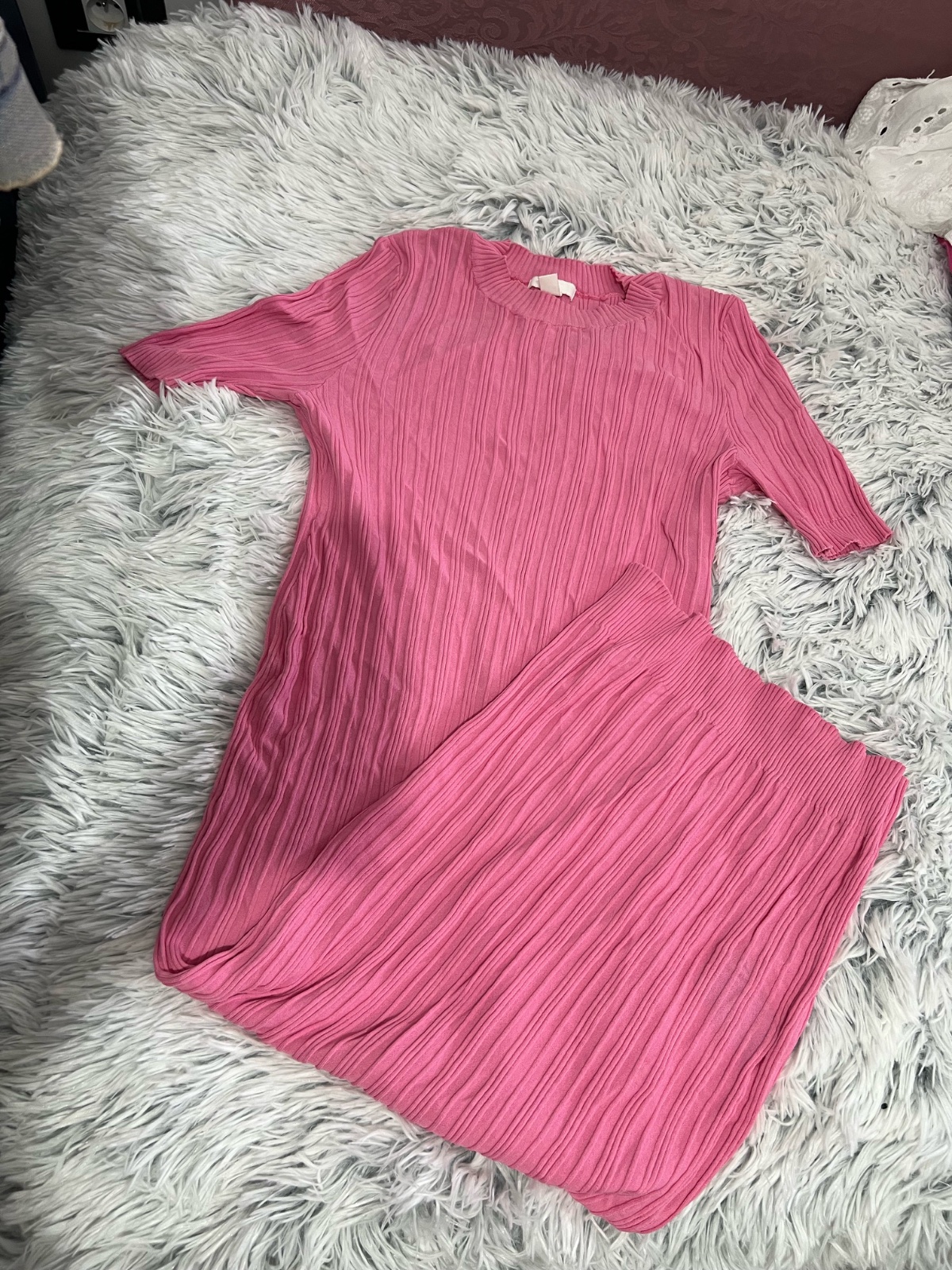 Robe rose