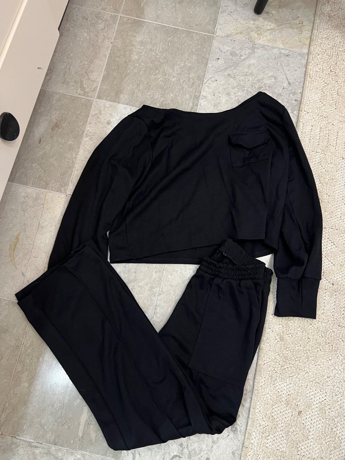 Jogging noir