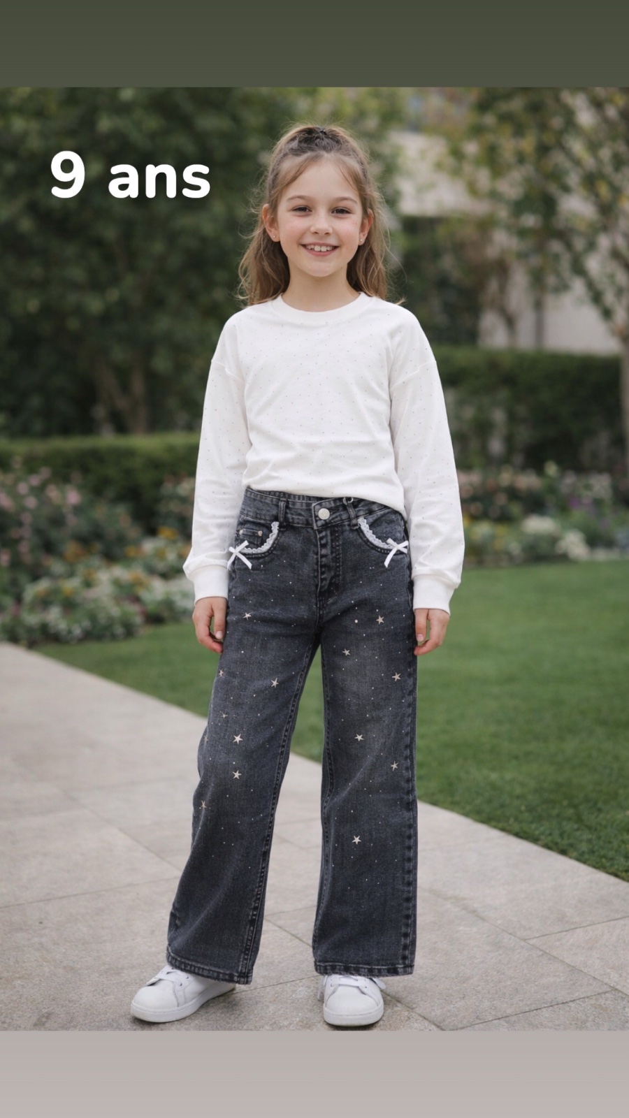 Jean +pull fille 