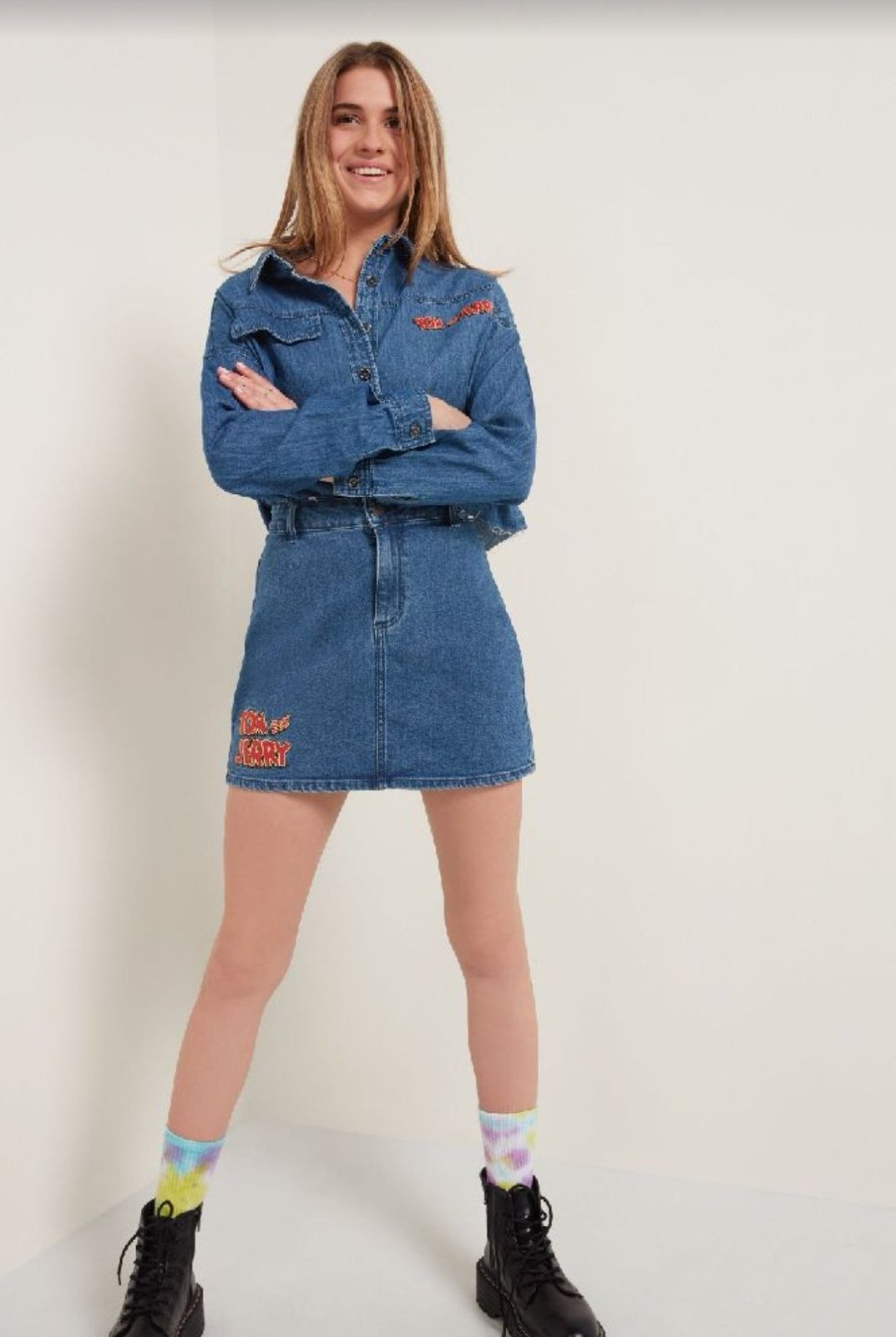 Jupe jean