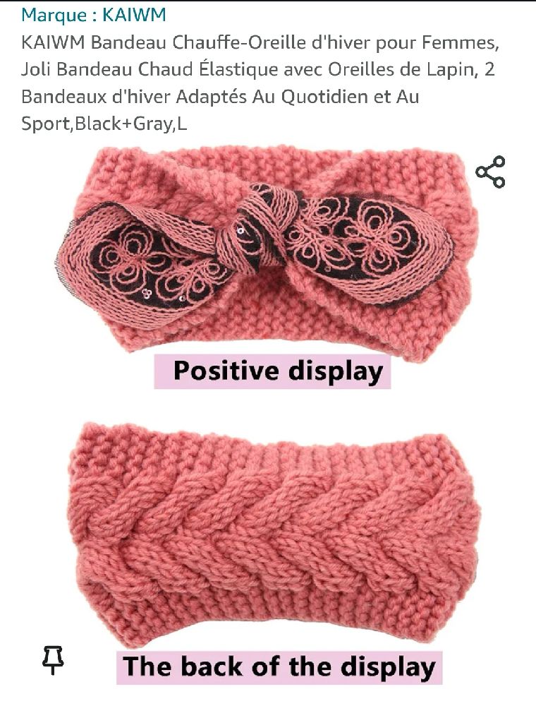 bandeau chauffe-oreille