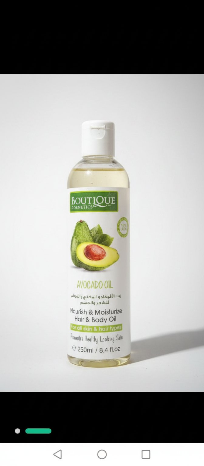 Huile d'avocat 250 ml
