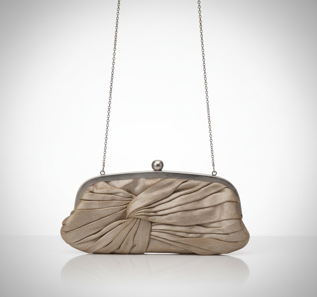 Pochette soirée dorée