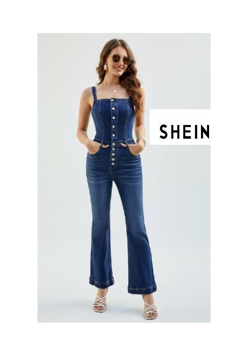 Combinaison jeans shein