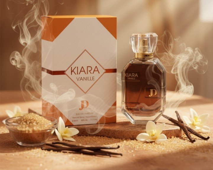 Eau de  parfum authentique Kiara vanille 100 ml