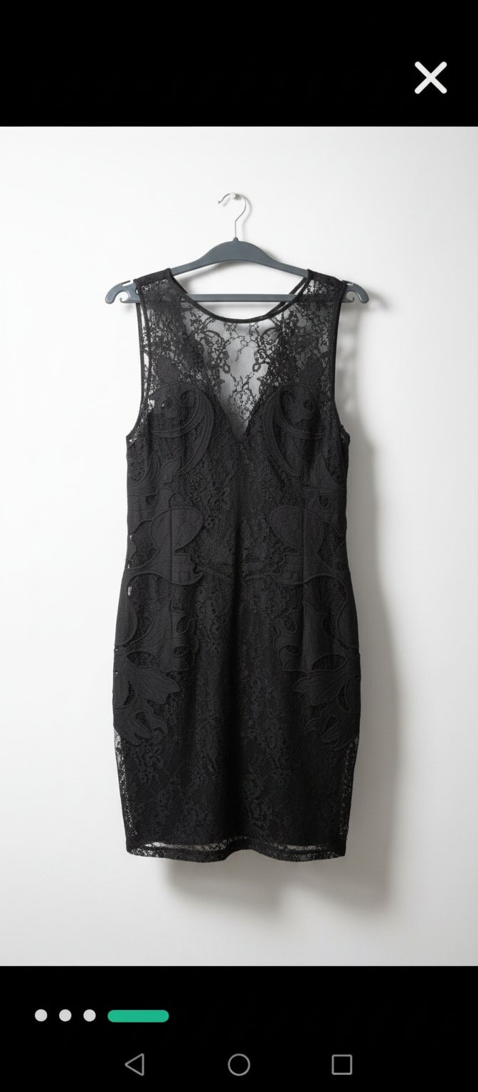 Mini robe dentelle  H&M 