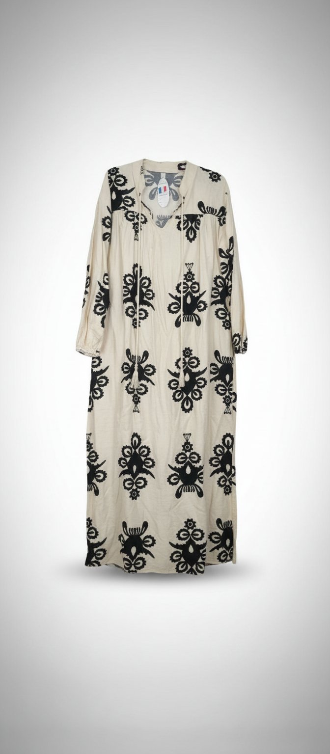 Robe 100% cotton Importation France 