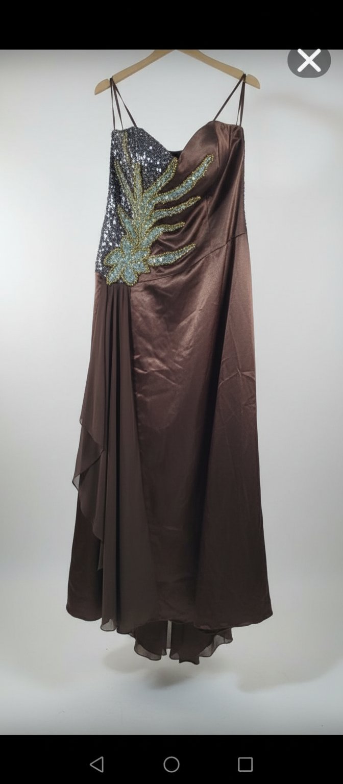 Robe soirée + pochette cadeau