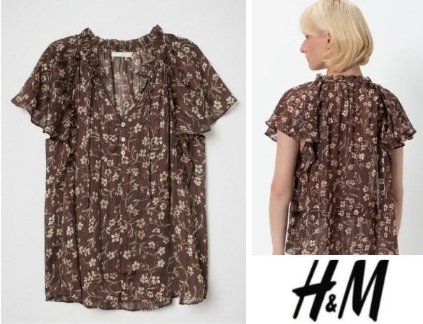 Blouse transparente H&M
