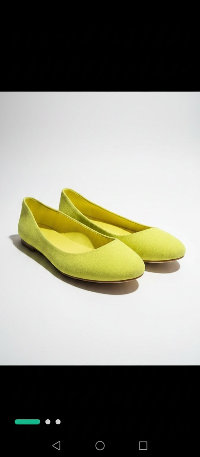 Ballerines H&M 38 jaune florissant 