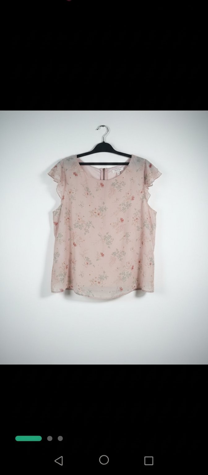 Blouse C&A fleurie en voile 