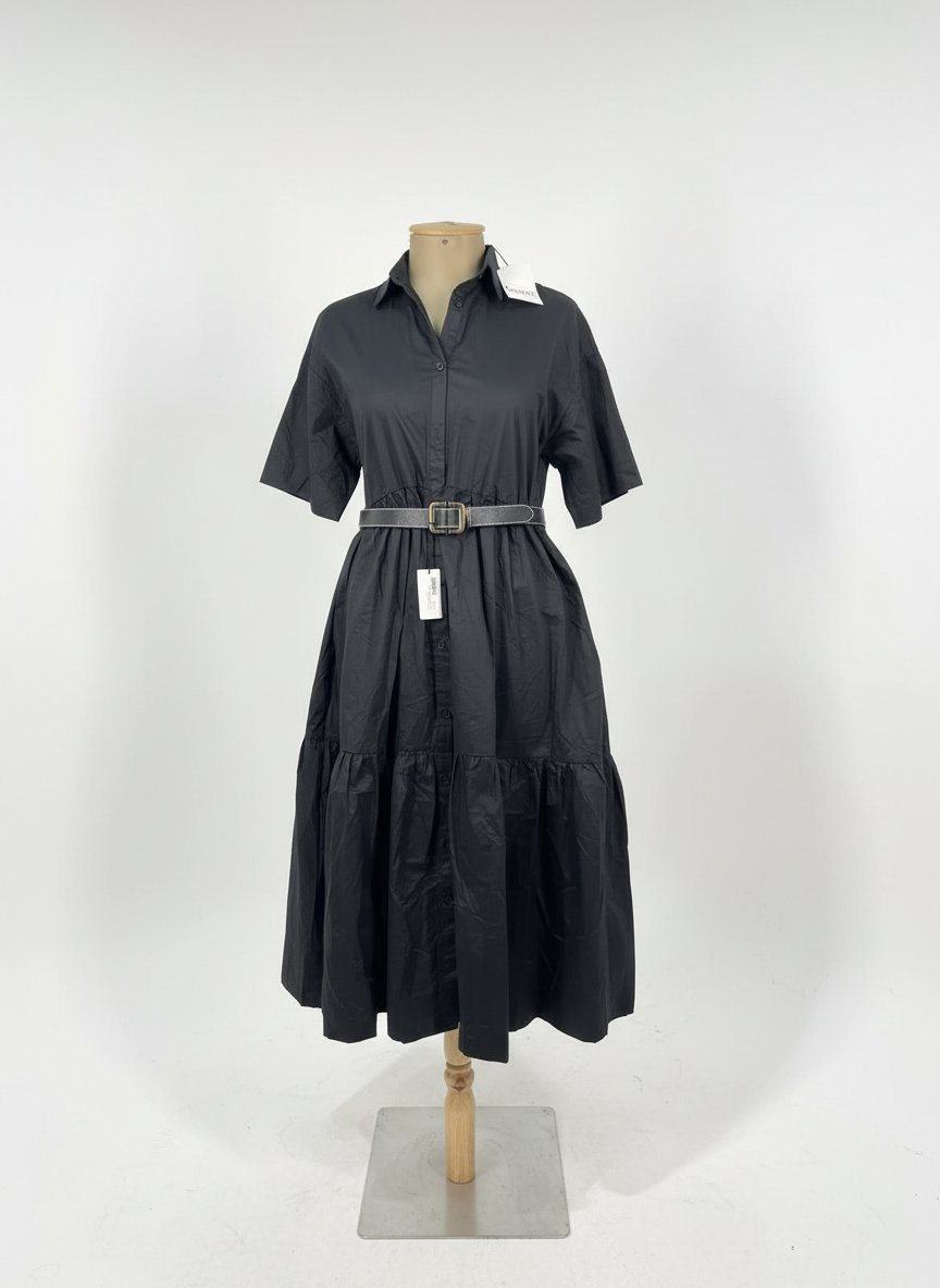 Robe basique noire 