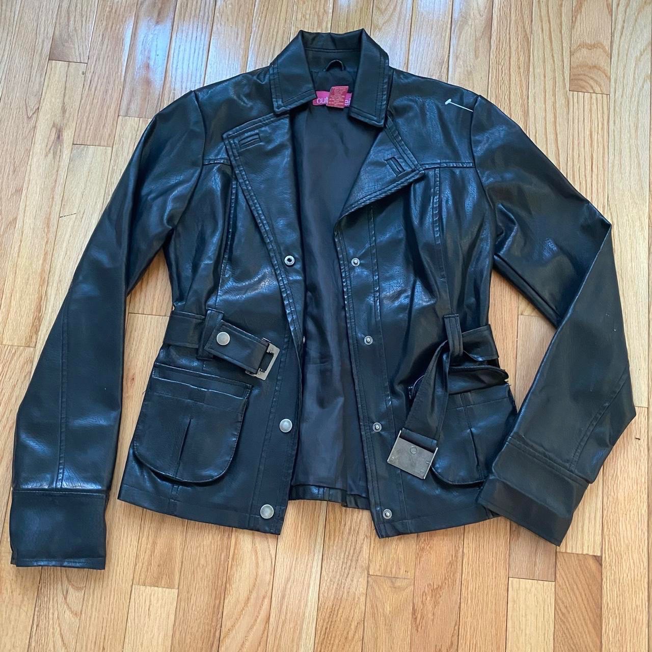 Veste cuire
