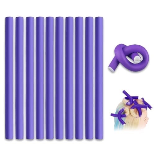 Bigoudi flexible Mauve