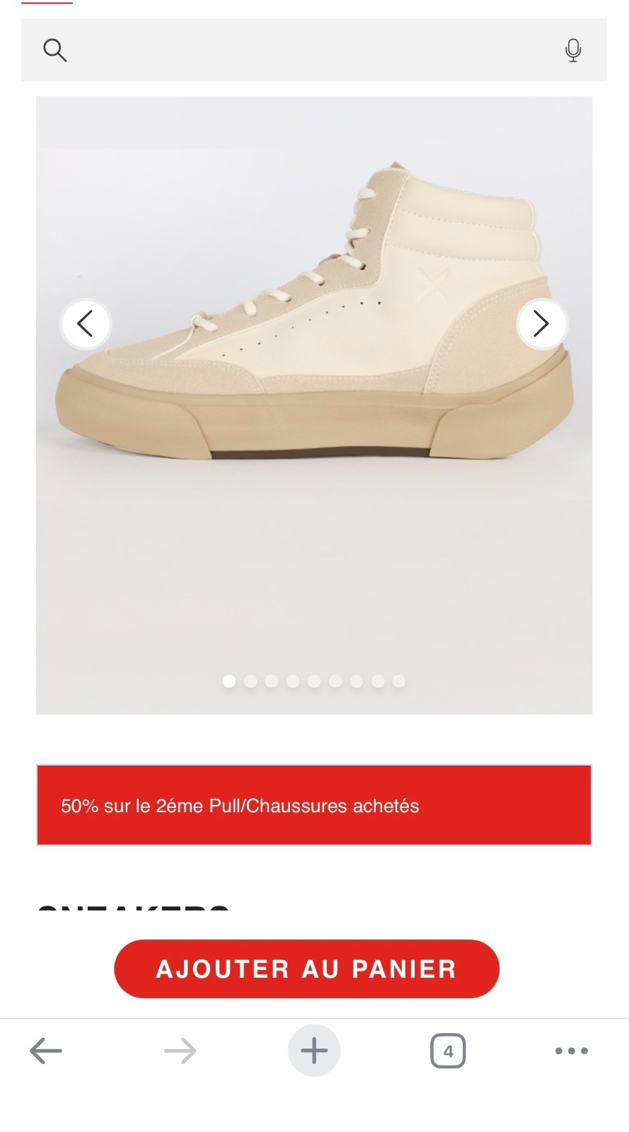 Sneakers de la marque exist 