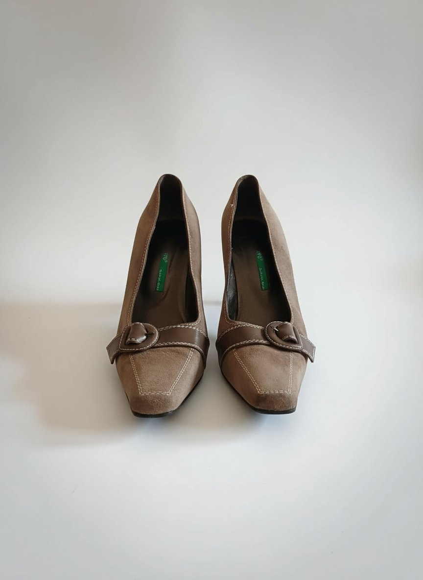 Vintage caramel brown heels 🐻𝜗𝜚˚