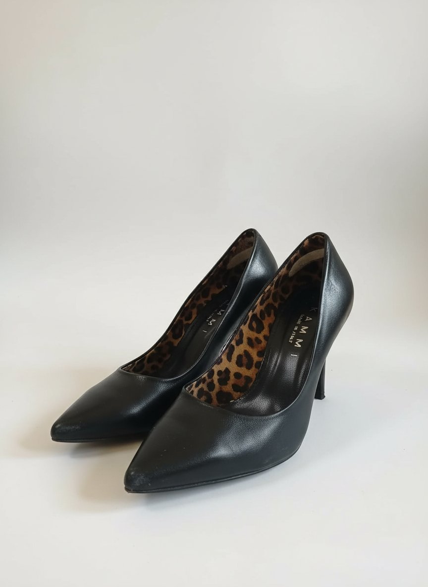 Vintage KAMMI leopard heels 𓂃 ࣪ ִֶָ་༘࿐