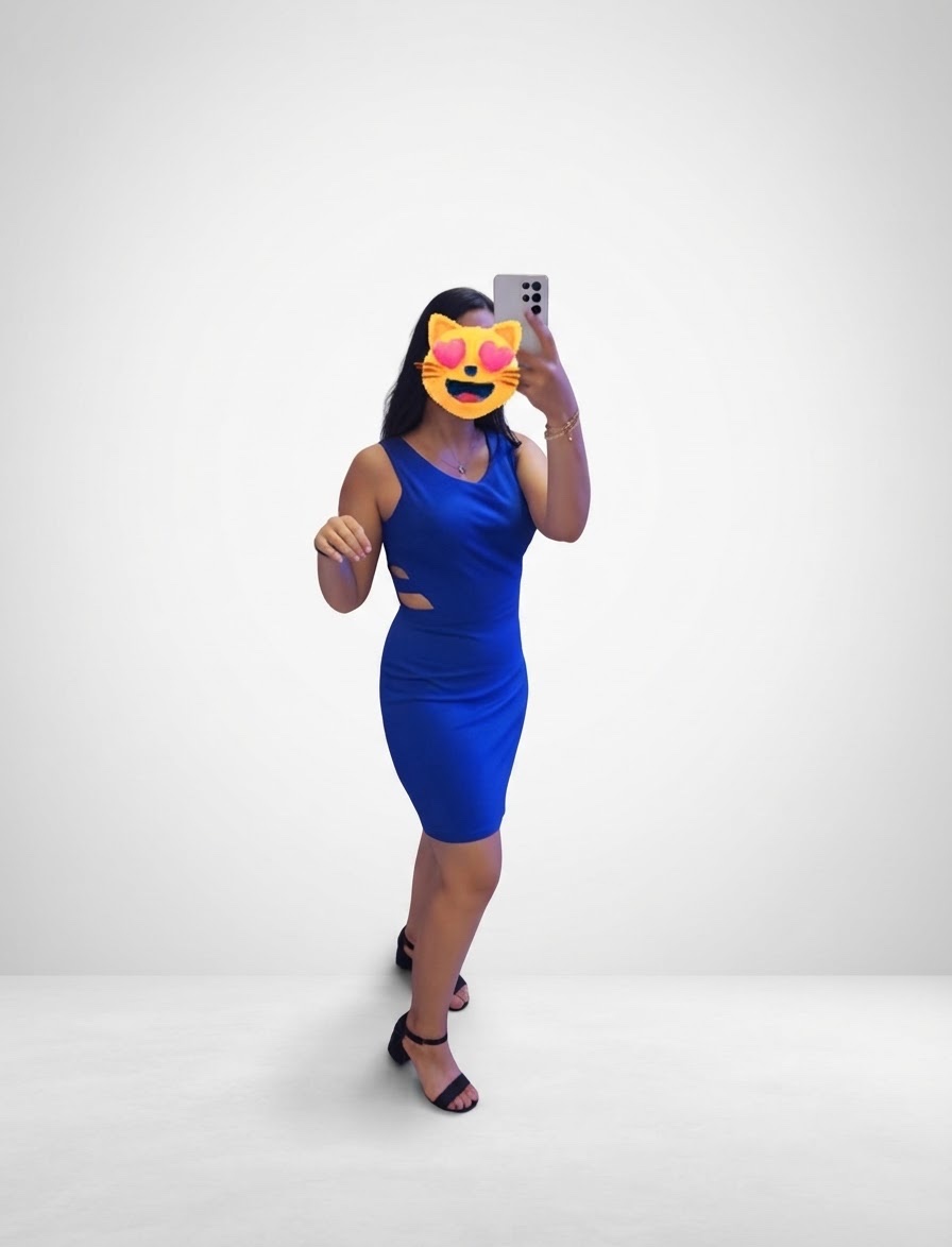 Robe bleu