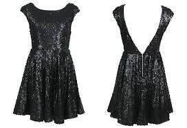 Robe noire taille L