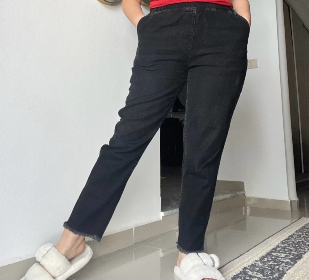 Jean noir taille L/XL
