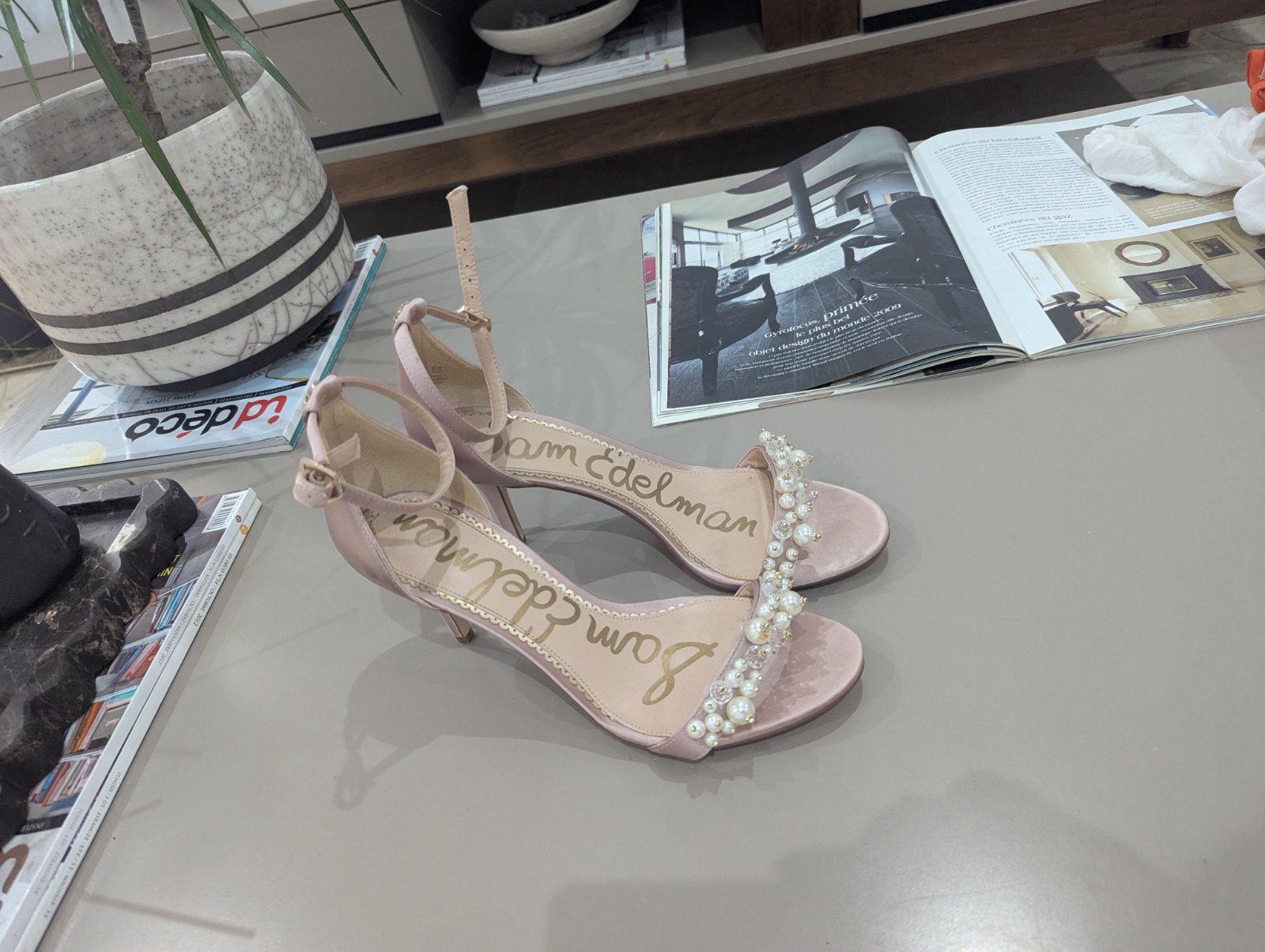 Sam elderman heel shoes, size 39/38.5