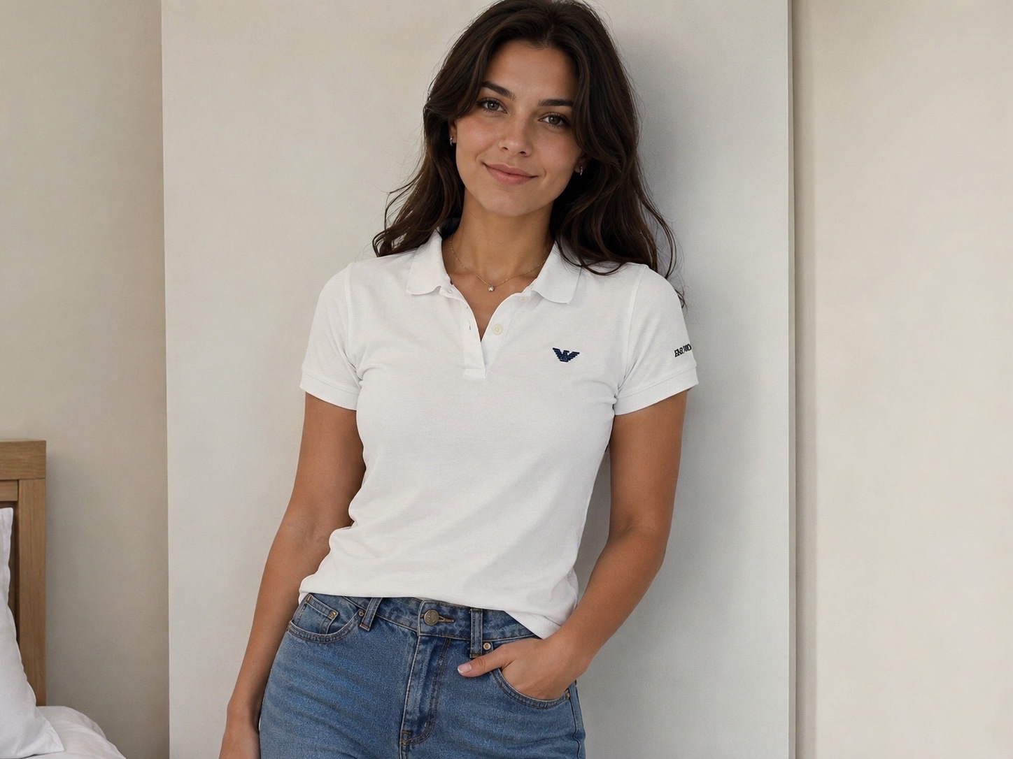 Polo blanc 