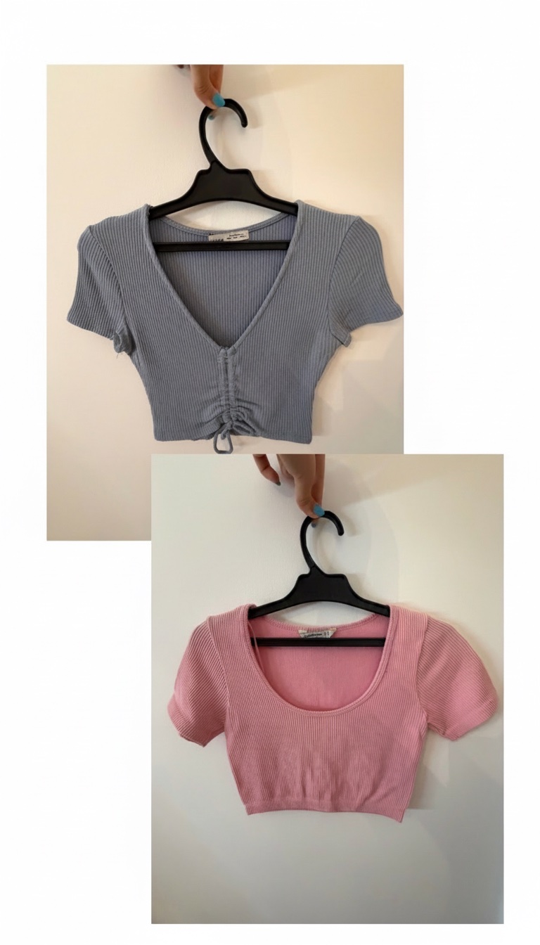 Lot 2 tops Stradivarius et Pull&Bear