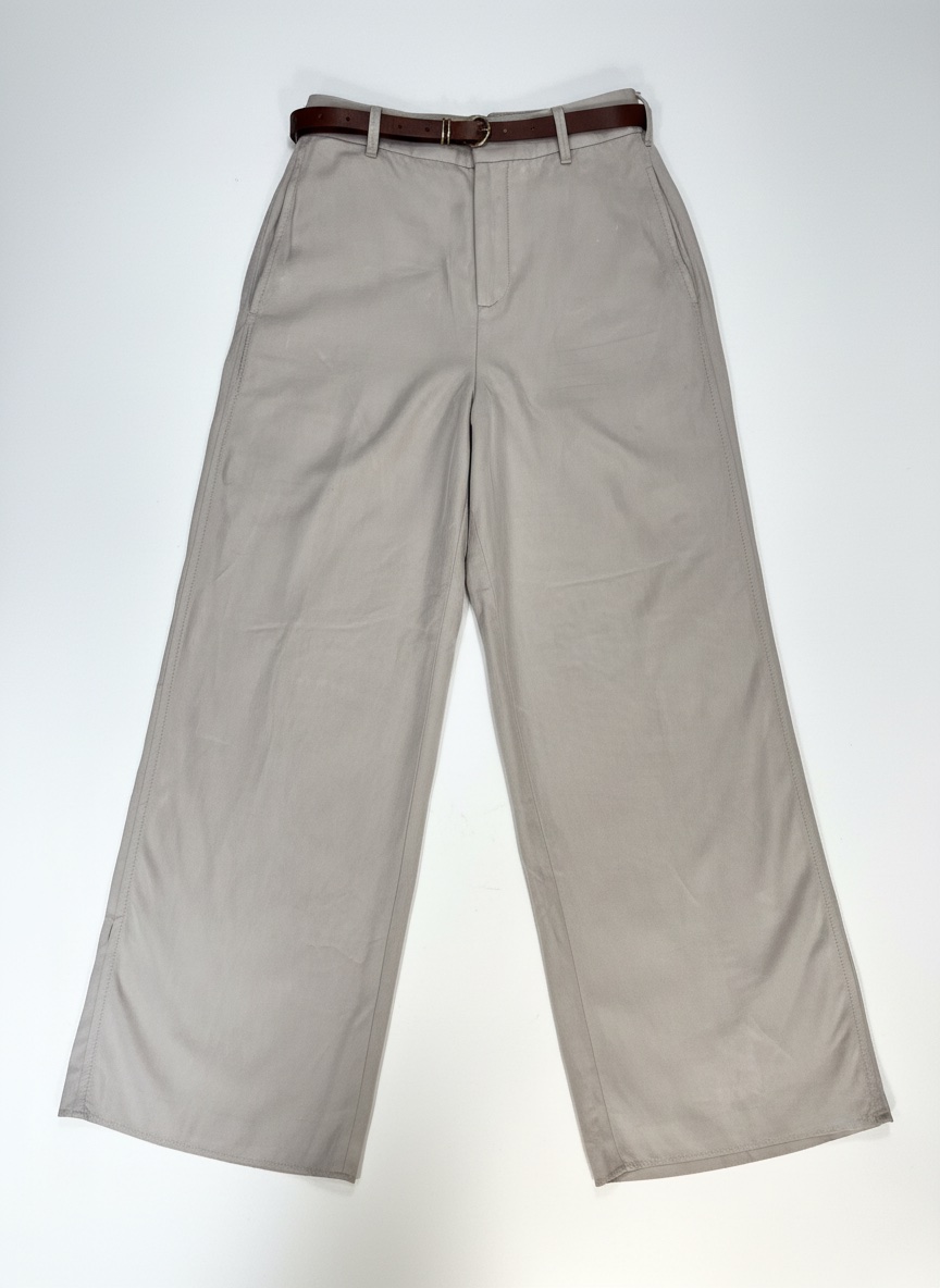 Pantalon large taille haute Zara (sans ceinture)