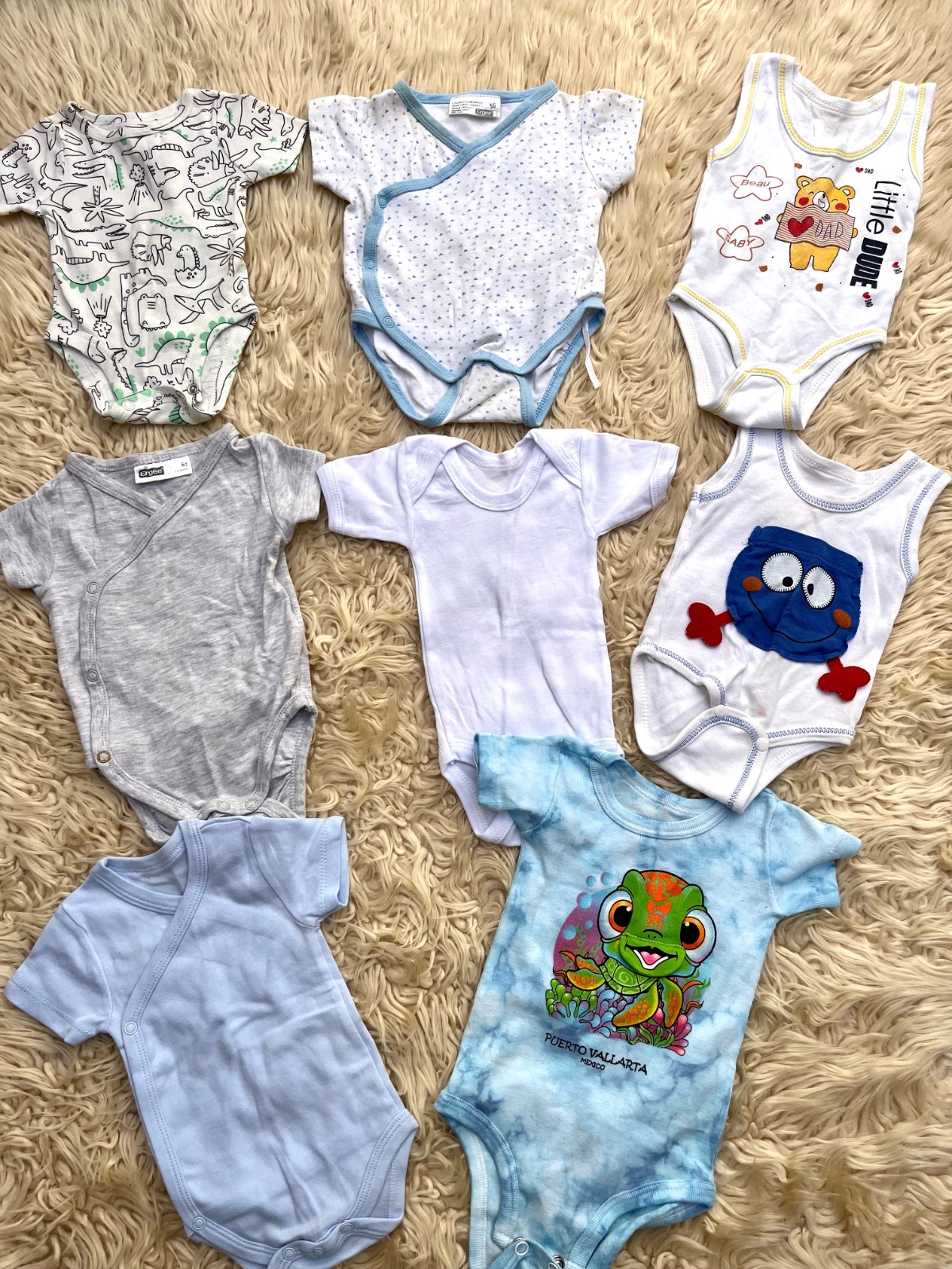 Lot bebe garcon 3 mois (9 piece)