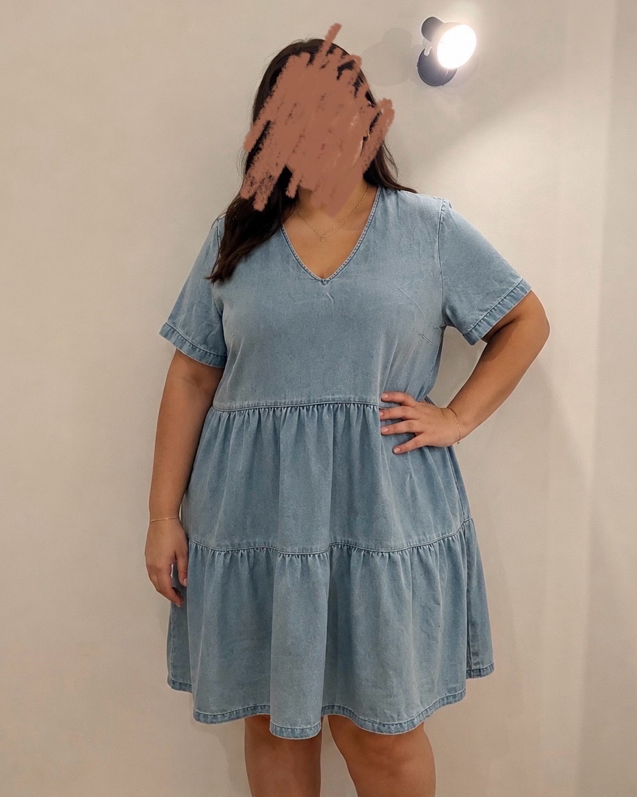 Robe en jean