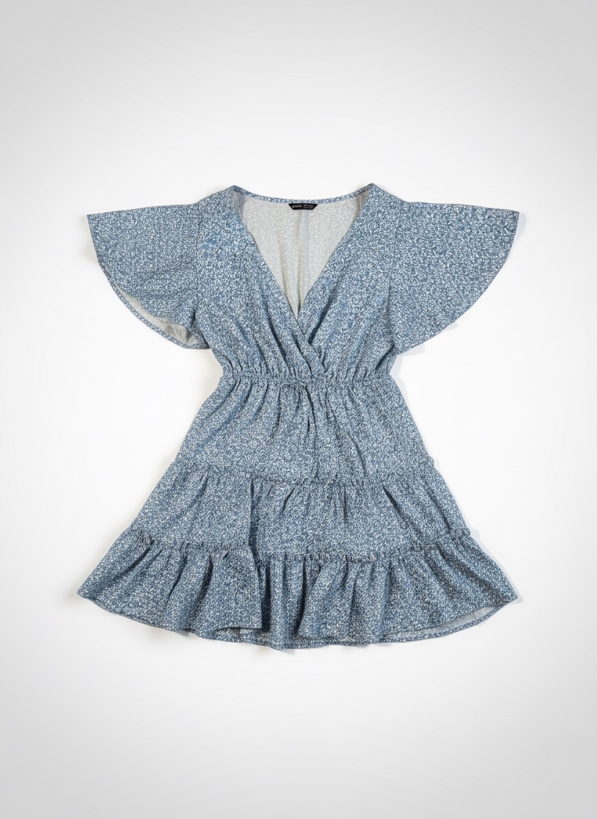 Robe shein bleu 