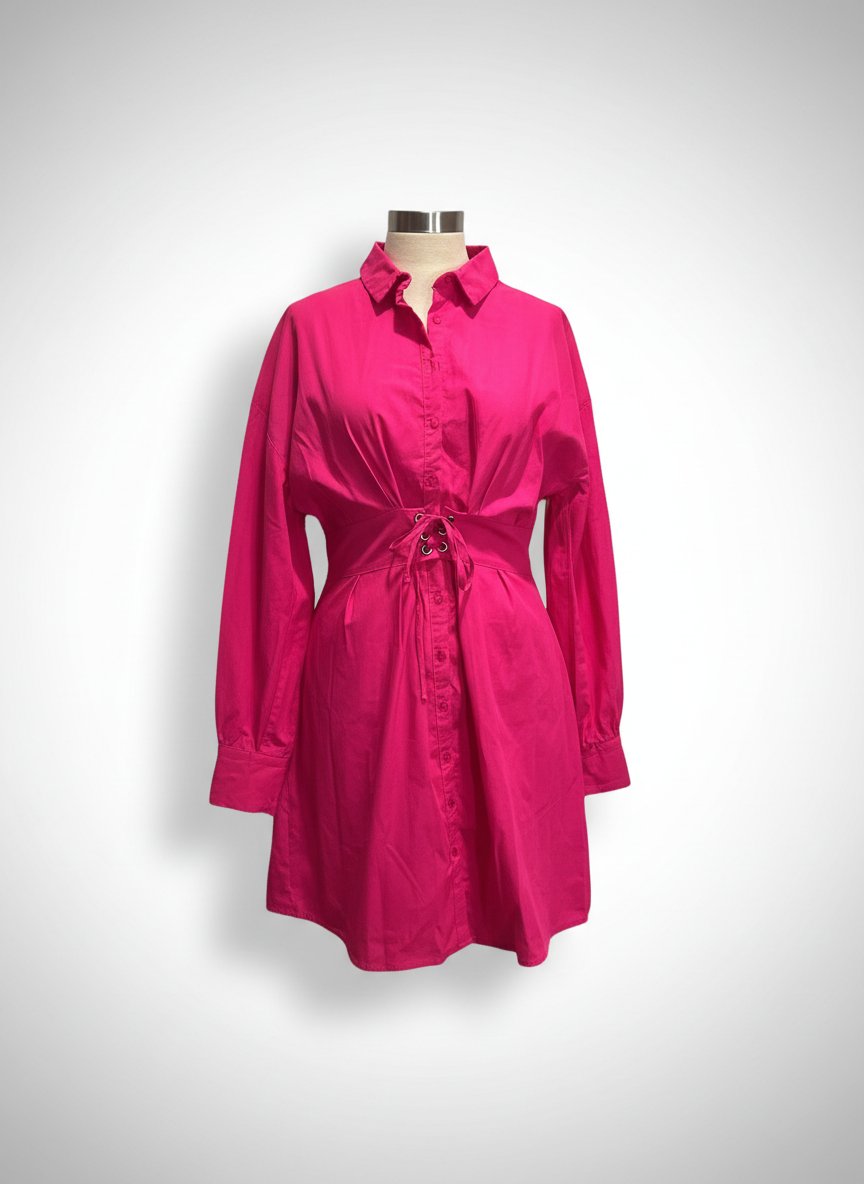 Robe rose fouchsia taille L/40