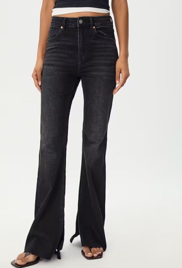 Flared jean