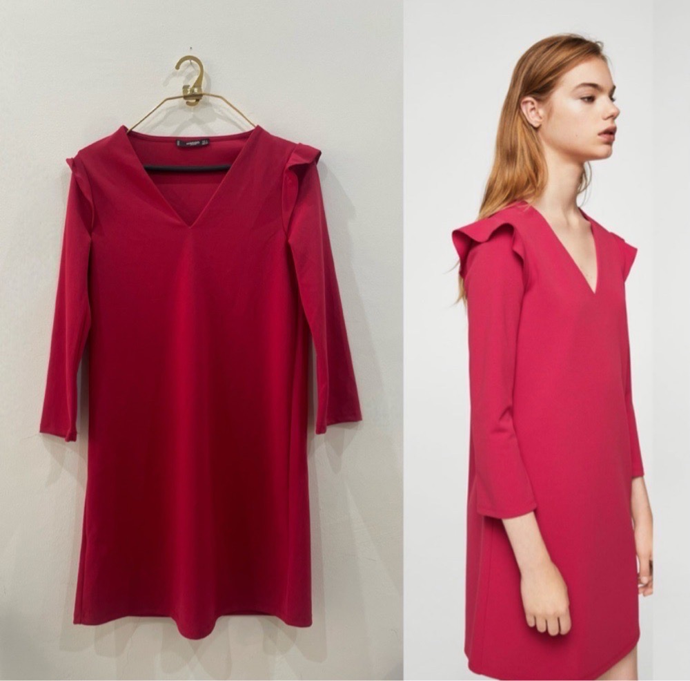 Robe mango rouge taille s