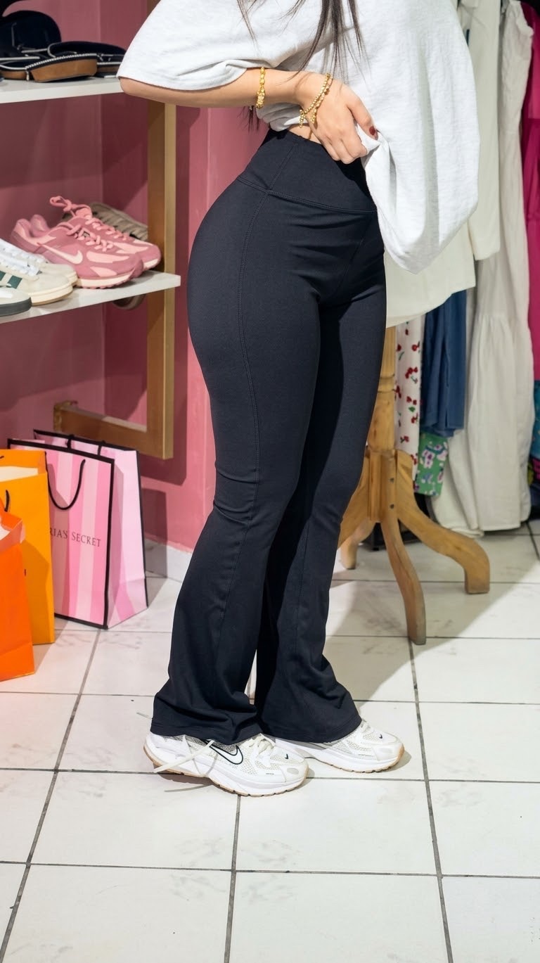 Legging patte d'elephant taille L