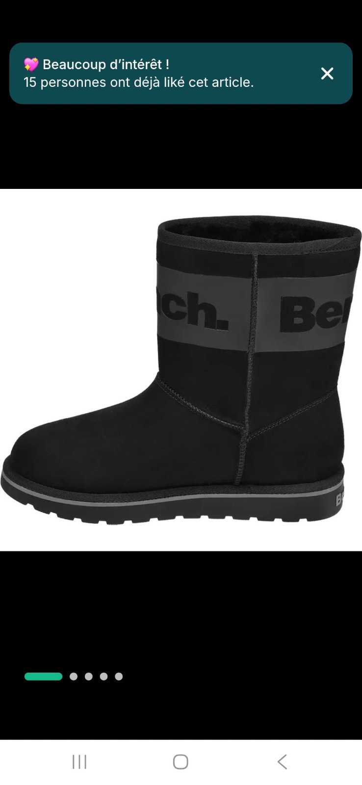 Ugg BRENCH Noire