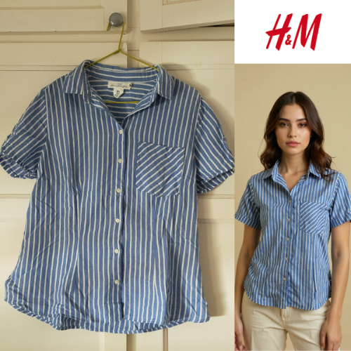 Hm_ Chemise 100% cotton