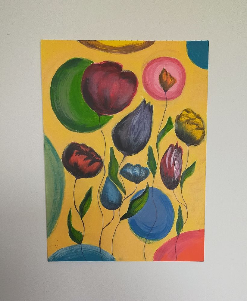 Peinture décorative en acrylique Format A4