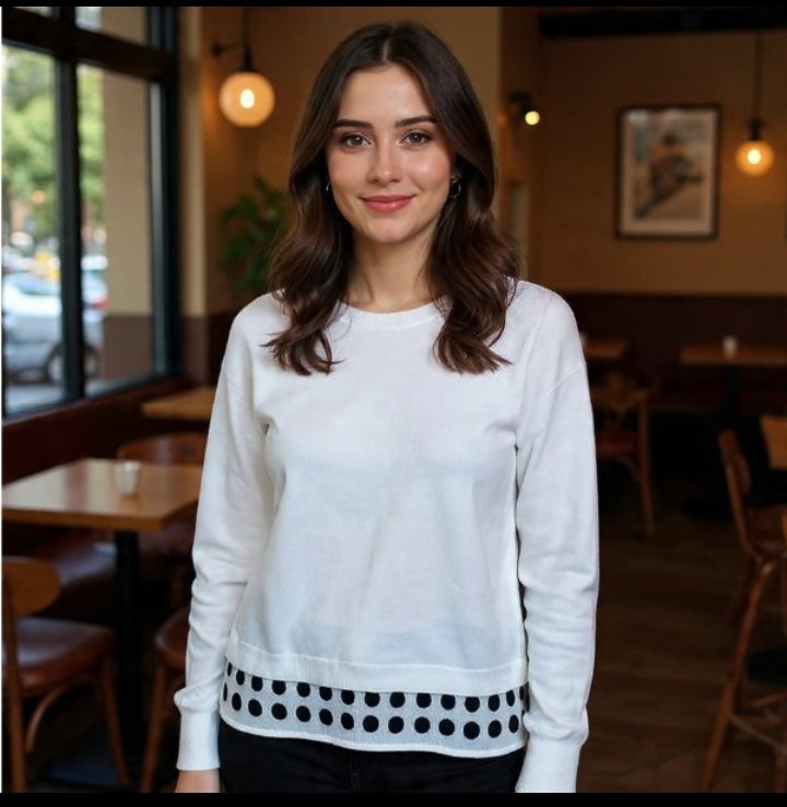 Pull blanc cassé Kookai