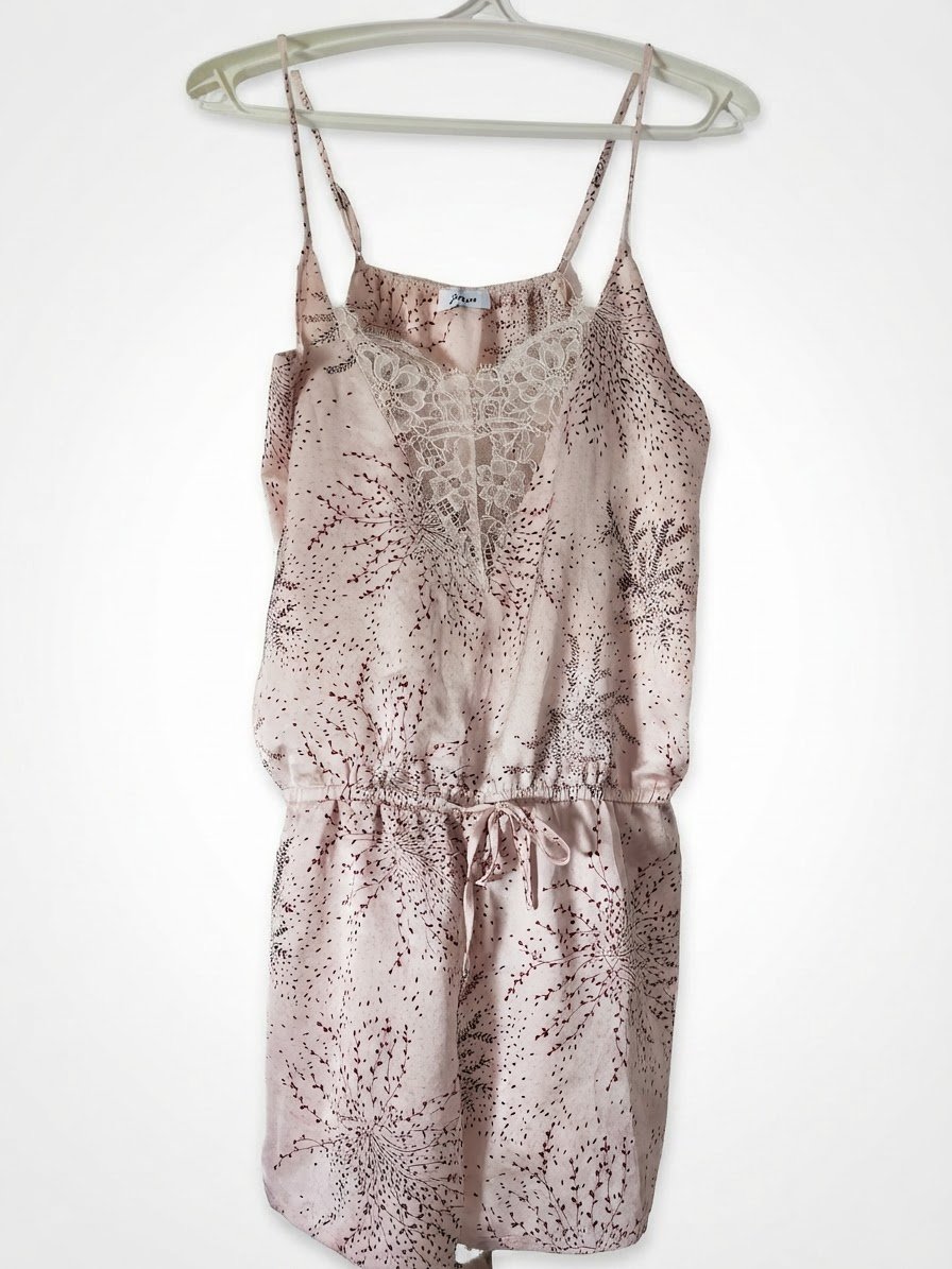 Etam_Nuisette combi short rose nude 