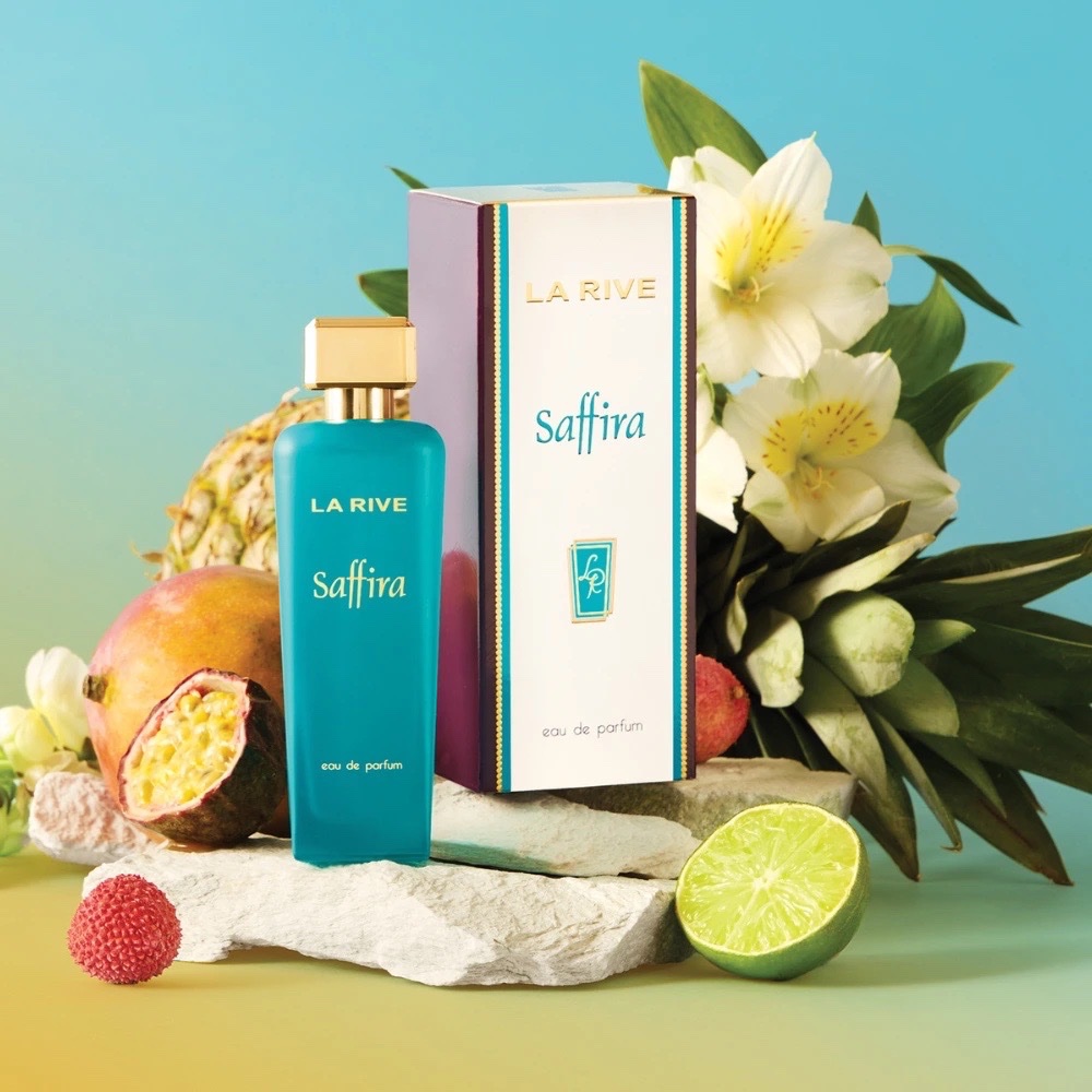 Eau de parfum Saffira 90ml ( la rive ) 
