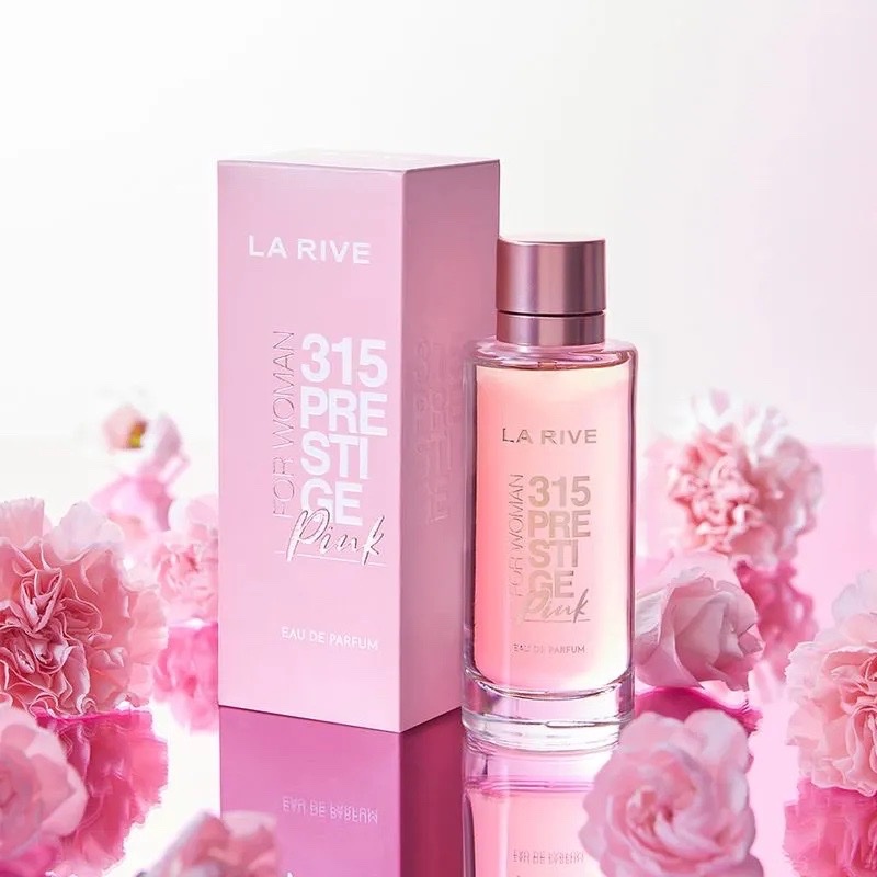 Eau de parfum 100 ml 315 prestige pink copie de 212 vip rose