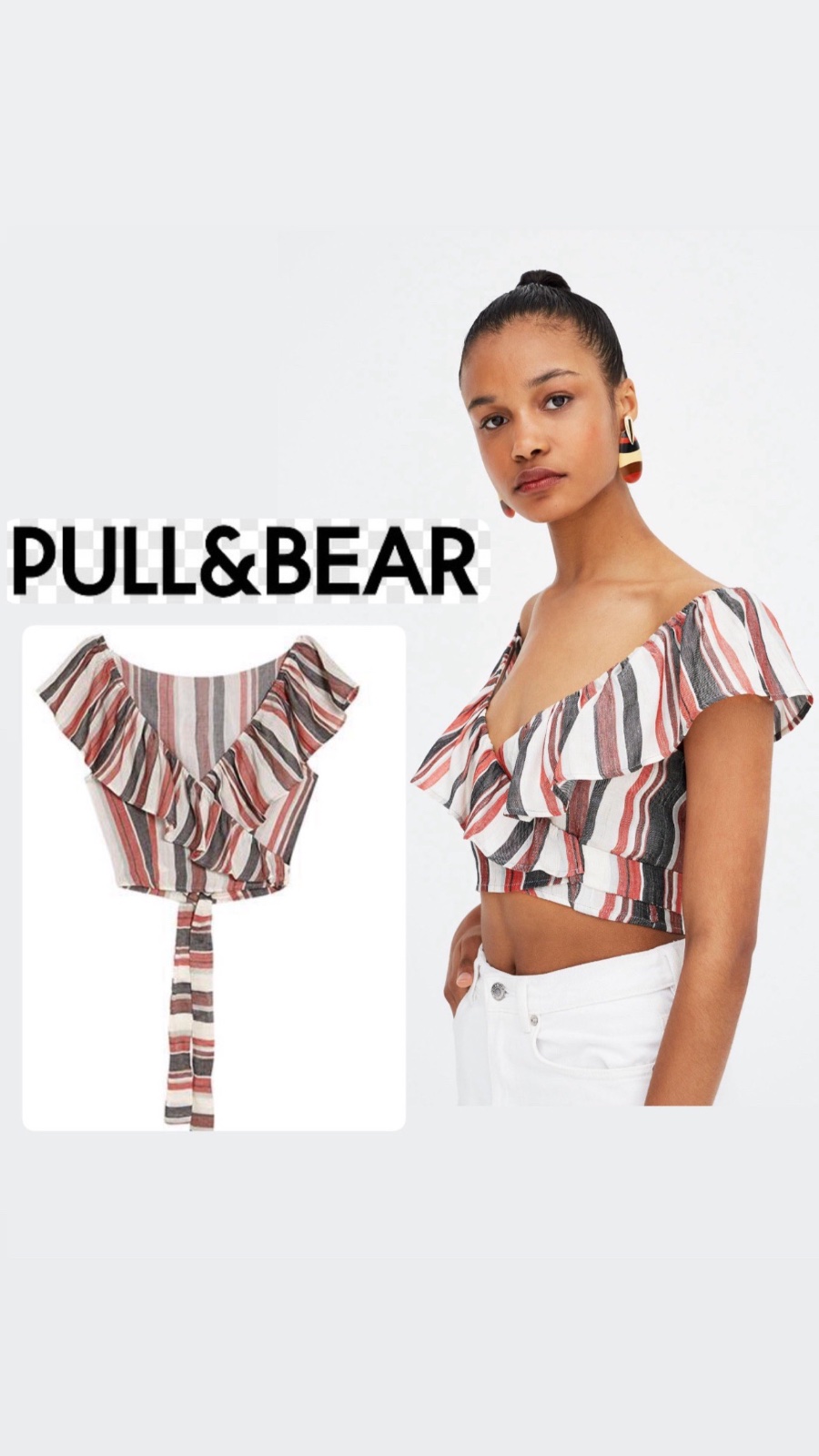 Un top court Pull &Bear