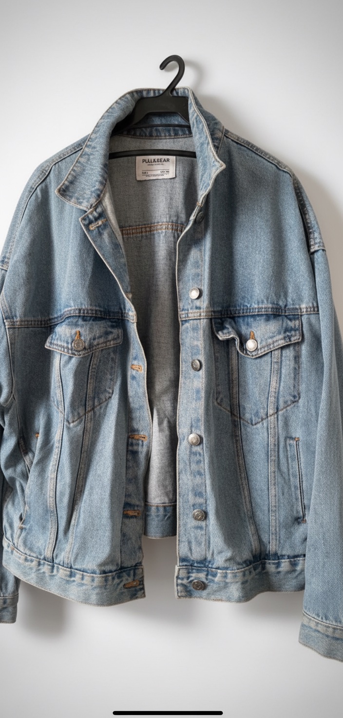 Veste jean pull&bear
