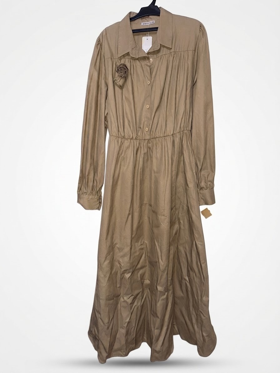 Robe femme begie 