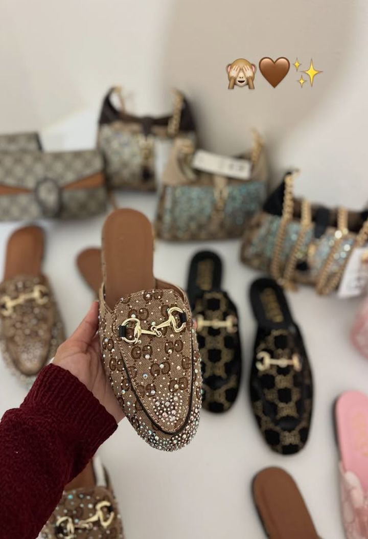 Mules Gucci camel 